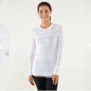 Lululemon Manifesto long sleeve